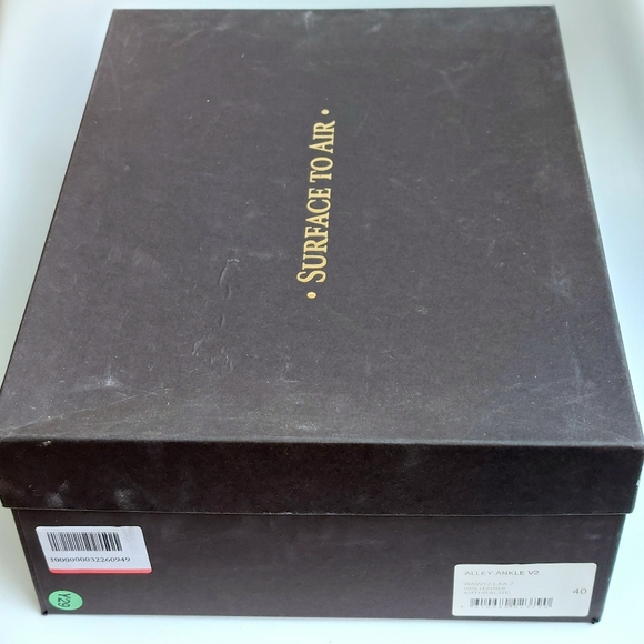 Surface to Air anthracite suede Alley Ankle wedge booties, EU40, GUC - Picture 13 of 14